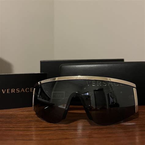 versace visor sunglasses men|Versace sunglasses shop online.